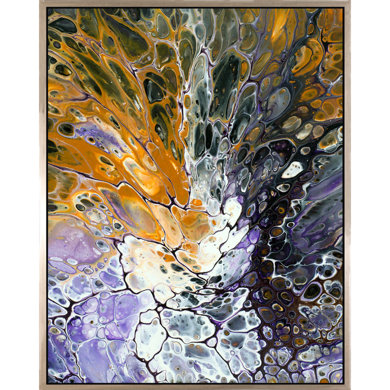Refreshing Deluge Print, 60" H x 48" W