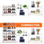 Range-chaussures multi-fonctions empilable 9 paires-712514609
