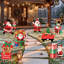 Piquets de Noël en plastique 14 pi