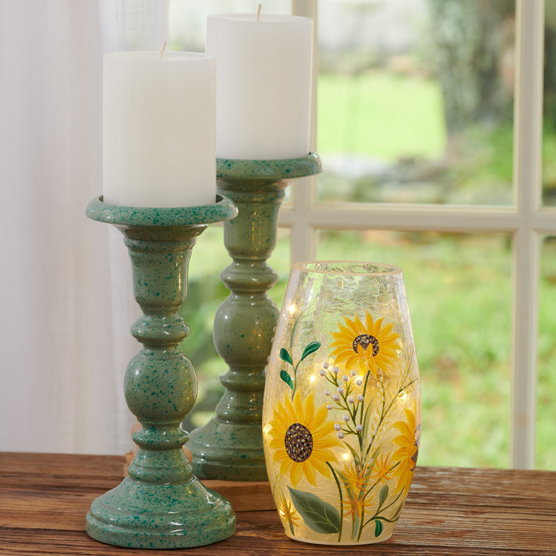 7.3"H Tuscan Sun Luminaria