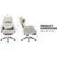 Chaise de bureau confortable en cuir résistant et pliable avec fonction de travail ergonomique réglable-1609349238