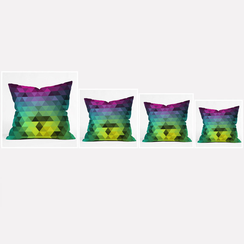 Three of the Possessed Underwater Lion Throw Pillow, 20" x 20"