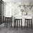 AGODY Bar Stools Set Of 2 (No Including  Table)