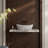 MonBlari 24" X 14" Ingot Fluted Solid Surface Bathroom Sink Matte White-120971336