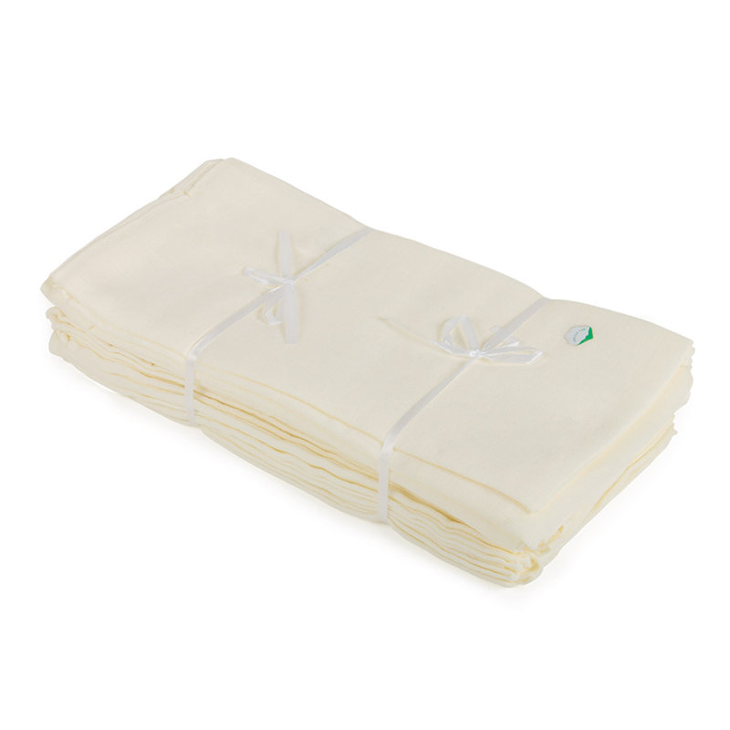 Grier Cotton Baby Blanket, Cream