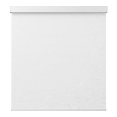 Motorized Blackout Roller Shade with Matter Smart Motor, Made to Order 28 Inch Wide x 84 Inch Long, White