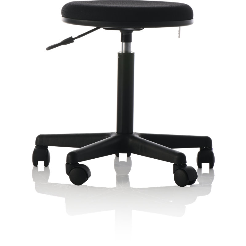 Chaise de travail en polyester Melvon