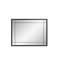 Miroir mural rectangulaire en métal-466013083-466013082