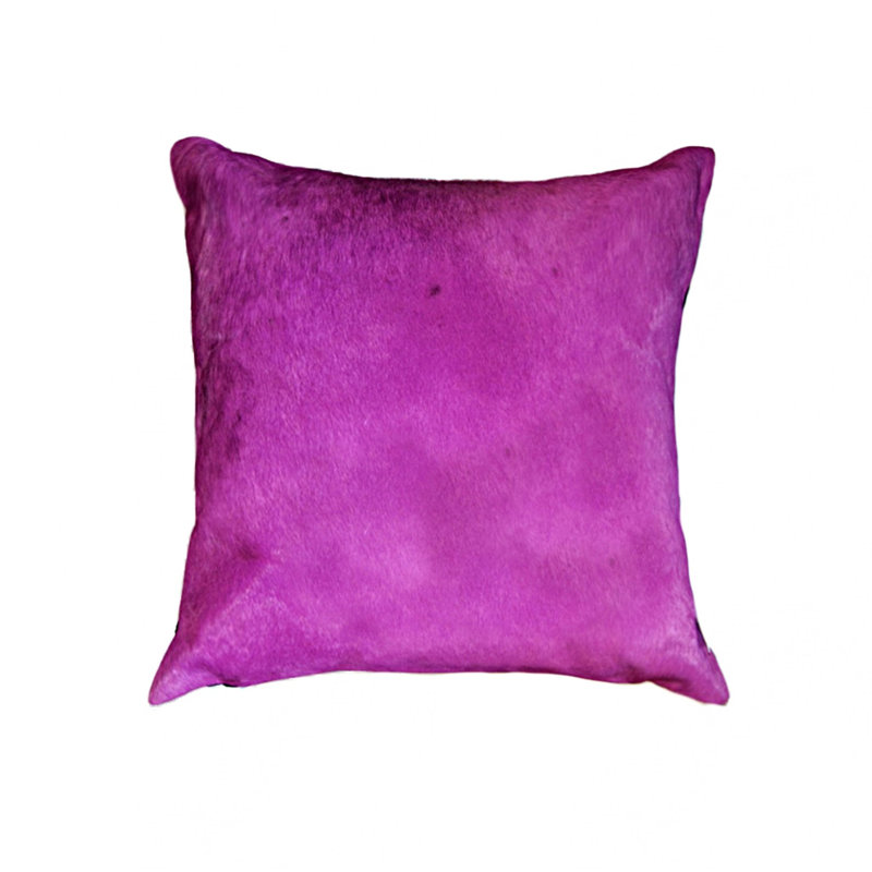 Coussin décoratif, H 20 po x l 20 po, Fuchsia
