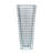 11" Clear Geometric Glass Table Vase