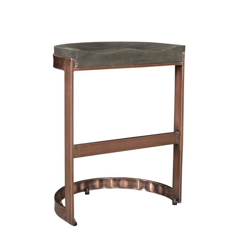 Carrera Counter Stool with Metal Frame, Counter Stool (26" Seat Height)