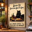 Art mural en toile noire «Black Cat Bar and Grill»-745470536