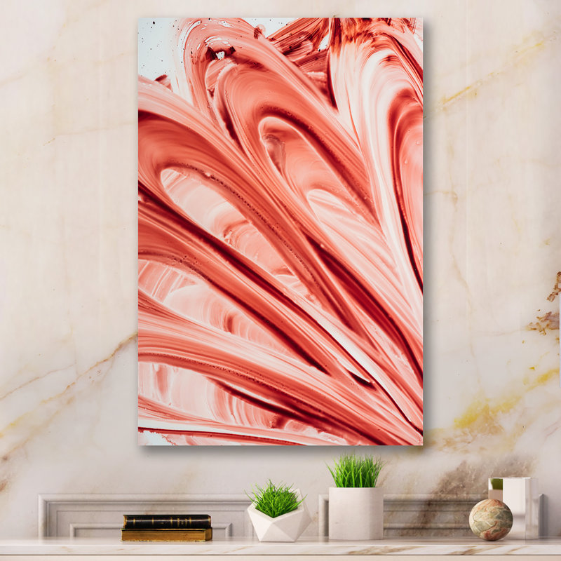 Tasty Pomegranate Explosion - Décoration murale moderne et contemporaine en toile, H 20 po x l 12 po x P 1 po, Toile tendue
