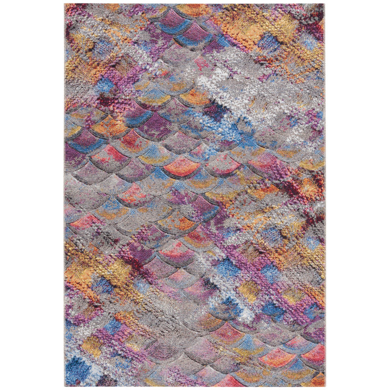 Lowenthal Indoor/Outdoor Area Rug, Rectangle 9'10" x 12'5"