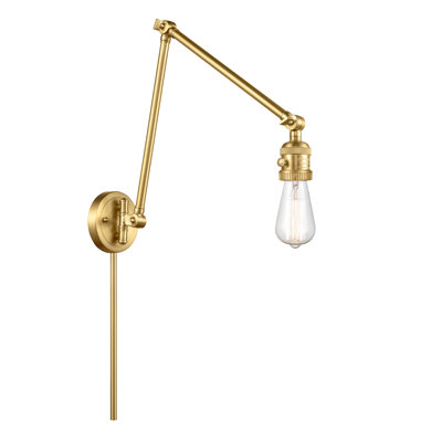 Lages Steel Swing Arm Sconce
