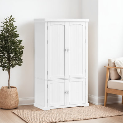 Garde-manger H 53 po Arzate, 6 tablettes de porte, 2 tablettes réglables