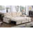 Kipling 97.5"  Velvet Fabric Reversible Sleeper Sectional Sofa Chaise-175083710