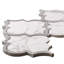 Stately Lantern 9" x 14" Porcelain Arabesque Marble Look Wall & Floor Tile-72531492