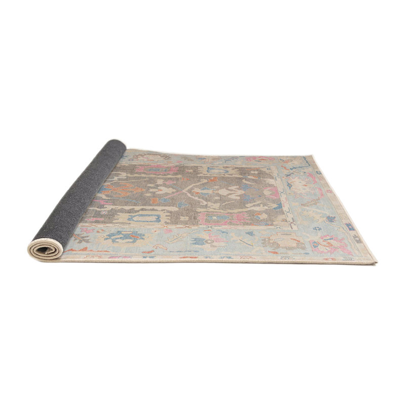Tapis abstrait moderne 4342, Rond 6 pi