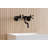 Kingston Brass Kingston Two-Handle 2-Hole Wall Mount Bathroom Faucet-99099805