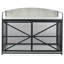 Style chenil pour chien gris - grande cage en bois pour chiens de taille moyenne, table de bout intérieure avec rangement et rangement coulissant pour meubles exclusifs, porte, convient aux chiens-1826206913