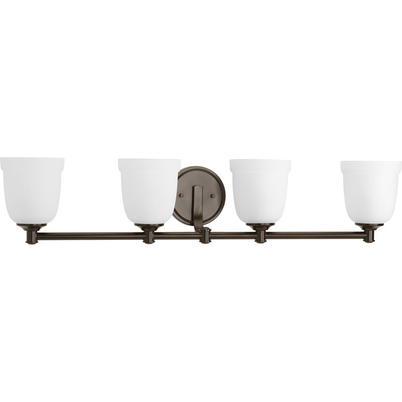 Éclairage pour meuble-lavabo à intensité variable Dolla, Bronze antique