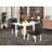 Solid Wood Top Dining Table Set-2037410745-2037410747-2021448674