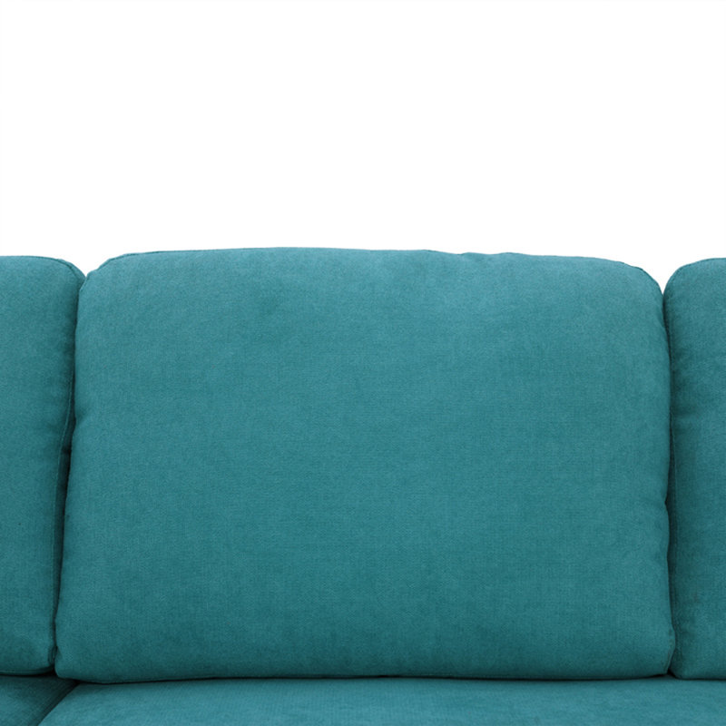 Boukje Flannelette 2-Piece Couch Living Room Sofabed, Green