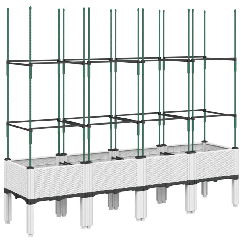 Berfield Planter Box, White