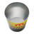 Metal Open Waste Basket - 2.25 Gallons