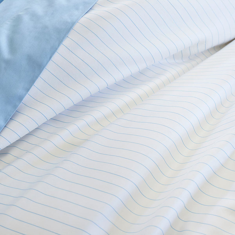 Duvet Cover Set, River Blue, Twin XL Duvet Cover + 2 Standard Pillowcases