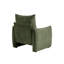 Fauteuil d'appoint rembourré Modern Chenille-240191282