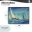 Abstract Expression Regatta Framed Giclee, design by Beth A. Forst-109200715-109200724
