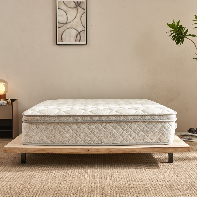 Matelas en mousse à mémoire de forme moyennement ferme, Lit double