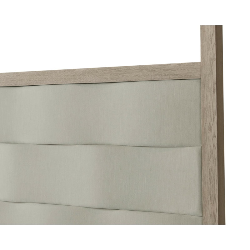 HOYOS Upholstered Canopy Bed