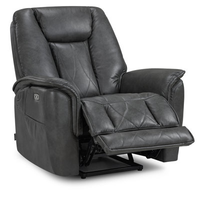 Power Recliner Chair with Adjustable Headrest, Home Theater Seating, Infinite Position