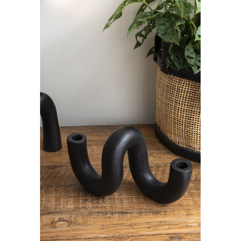 Arash 5.75'' H Metal Tabletop Candlestick