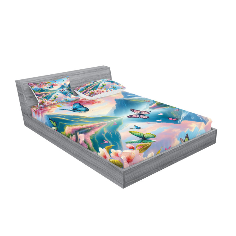 Ensemble de draps en microfibre pour chambre d'amis, Double
