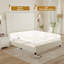 Cadre de lit King Size moderne en velours côtelé de 79,9 pouces de large, avec tête de lit haute à oreilles et pieds en bois-1412667982-1412668019
