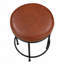 Tabouret à hauteur de comptoir en similicuir