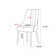 Modern Dining Room Sets, Pre-Assembly Round Dining Table Sets, Glossy Sintered Stone Tabletop Kitchen Dining Table Set With PU Upholstered Chairs