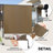 Outdoor Roller Shade  Fabric Blind Sesame 220GSM Roll Up Shade, Wand Operation Exterior Roller Shade Cloth for Patio Porch Gazebo, Spliced of Two-792954067-794831139