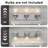 Molinell 3 - Light Dimmable Vanity Light-1891505089-1891505095