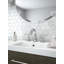 Robinet de salle de bain Broadmoor en chrome avec douchette, robinet de lavabo de salle de bain espacé de 8 pouces avec douchette extractible, bonde à poussoir, chrome-88089704