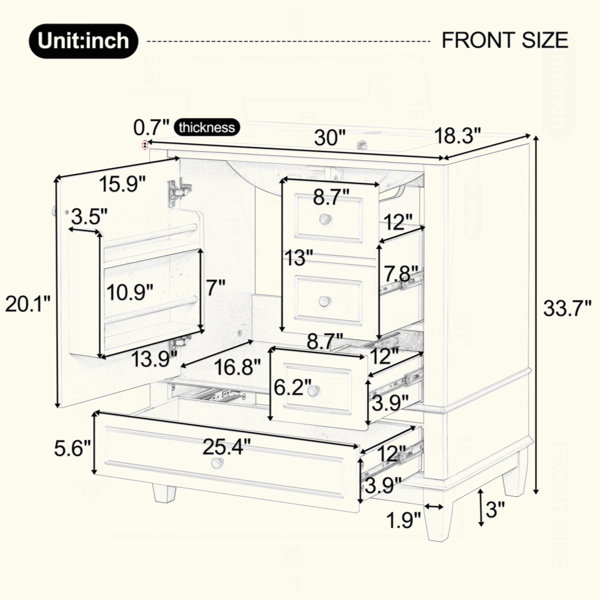 Dimensions du produit