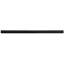 Twist 11.8" x 0.5" Glossy Ceramic Quarter Round Tile Trim in Black