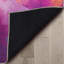 Tapis abstrait nuage pastel abstrait 5 pi x 7 pi