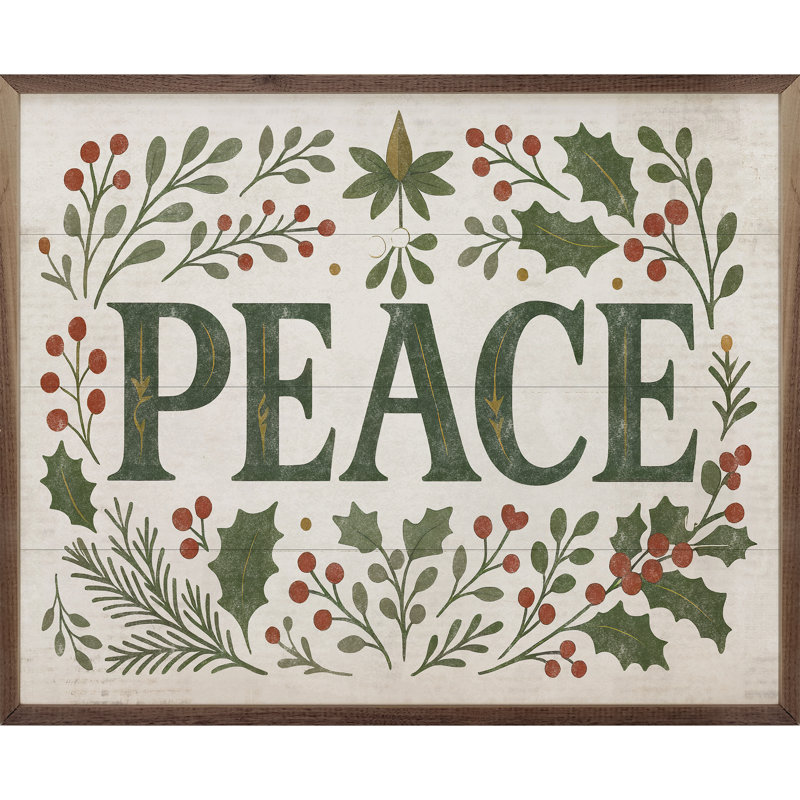 Decorative Peace, 32" H x 40" W