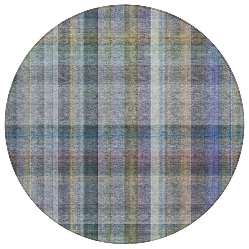 Tapis d'intérieur rond rond 8 po
