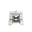 Ensemble de meuble-lavabo simple 42 po-75049310